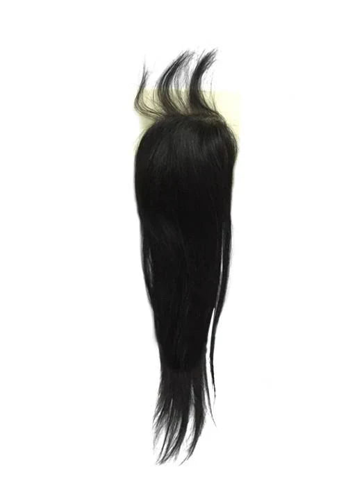 Straight Human Hair Lace Closure 4x4