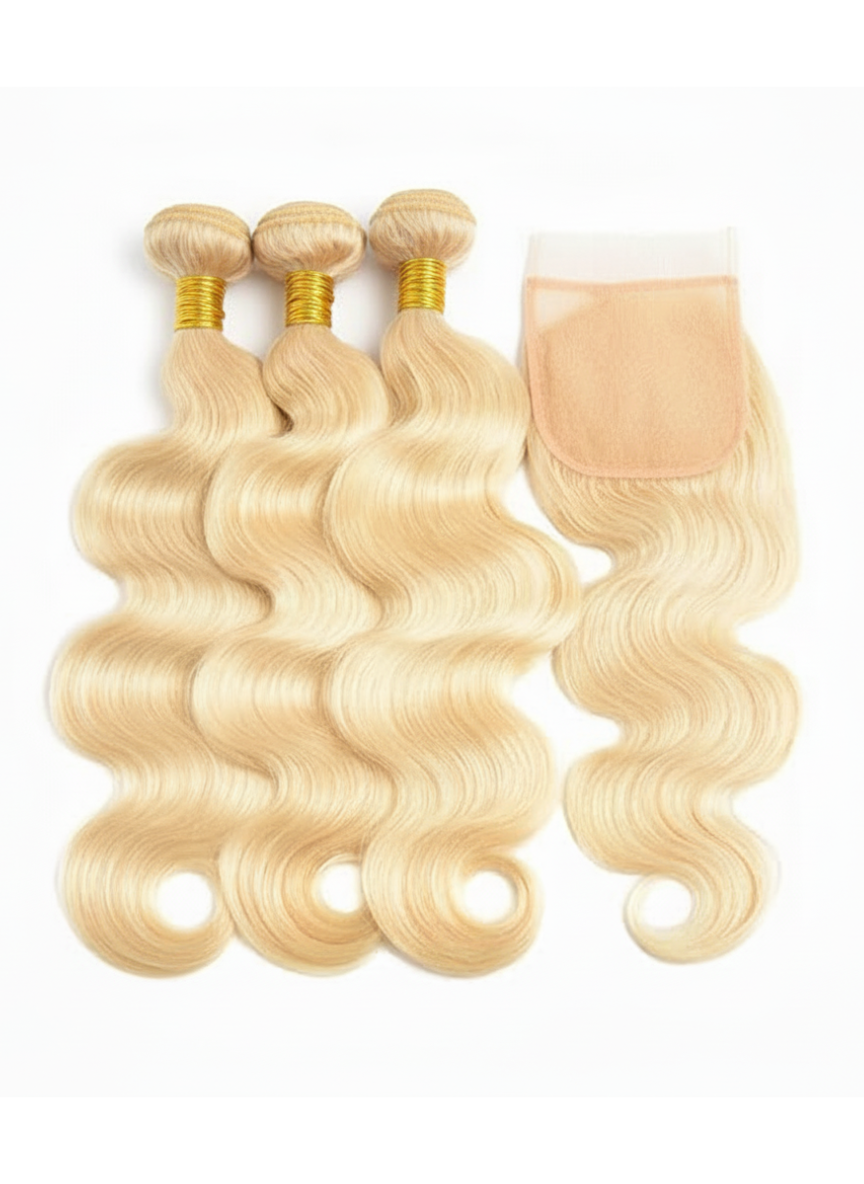 3 Bundle Blonde Body Wave pack
